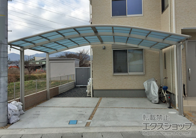 滋賀県大津市ののカーポート レイナツインポートグラン　積雪〜20cm対応 施工例