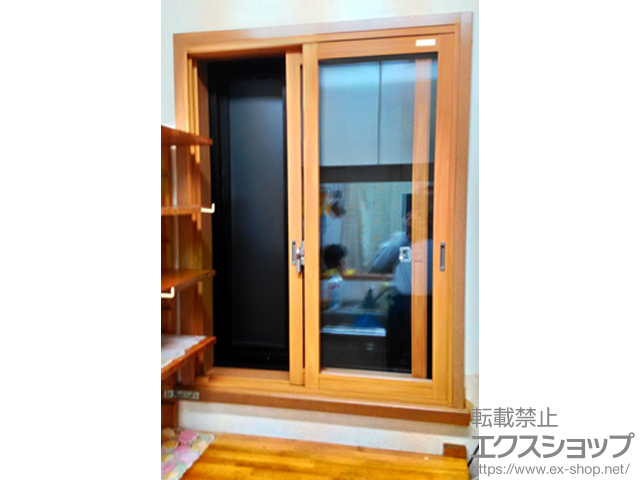 茨城県つくば市のの二重窓（内窓） インプラス(ダストバリア)引き違い窓2枚建て 施工例