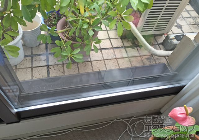 神奈川県川崎市のの二重窓（内窓） インプラス(ダストバリア)引き違い窓2枚建て 施工例