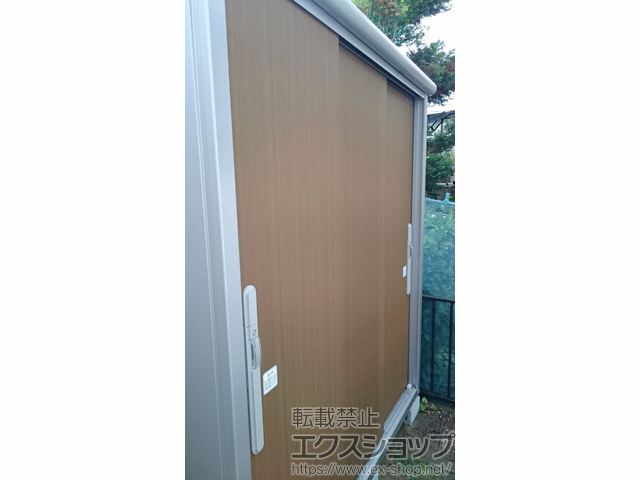 大阪府大阪市のの物置・屋外倉庫 エスモ 一般型(ESD-1606AGL) 施工例