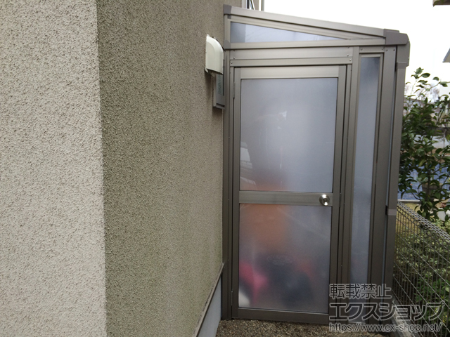 東京都練馬区ののストックヤード サンクストックヤード F型 パネルタイプ ヤード仕様 積雪〜20cm対応 施工例