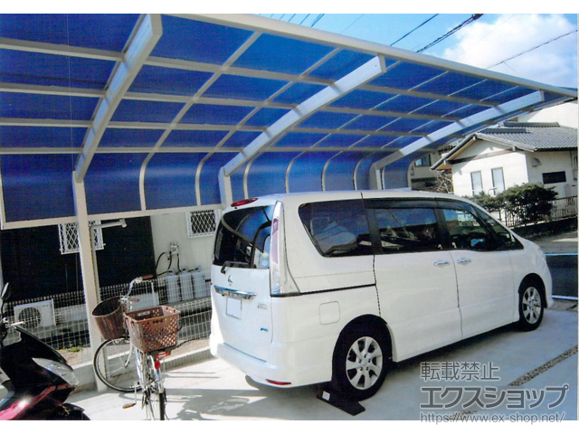 愛知県犬山市ののカーポート レイナキャップポートグラン　延長 施工例
