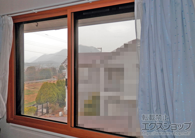 香川県綾歌郡綾川町のの二重窓（内窓） インプラス ダストバリア仕様 引違い窓 2枚建 施工例