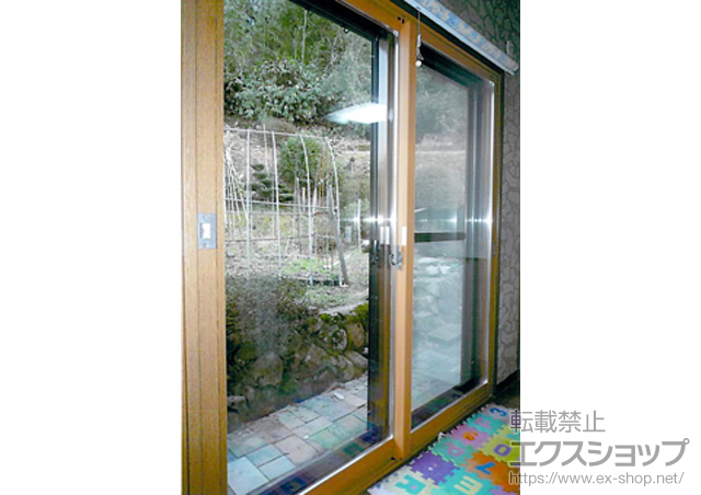 島根県仁多郡奥出雲町のの二重窓（内窓） インプラス ダストバリア仕様 引違い窓 2枚建 施工例