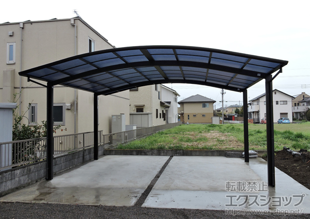 群馬県伊勢崎市ののカーポート レイナツインポートグラン　積雪〜20cm対応 施工例