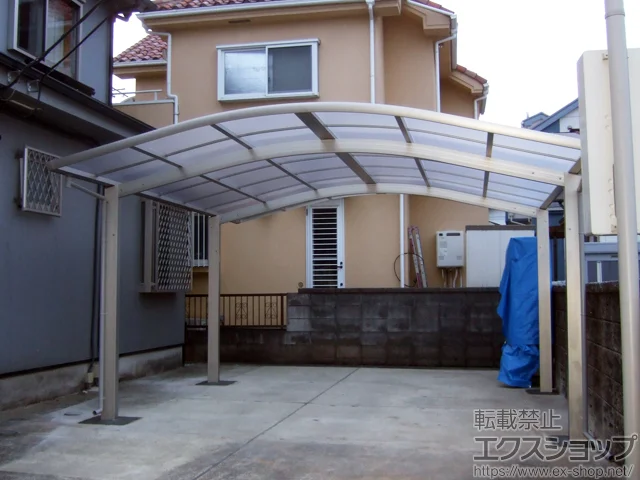 東京都武蔵村山市のYKKAPのカーポート レイナツインポートグラン　積雪～20cm対応 施工例
