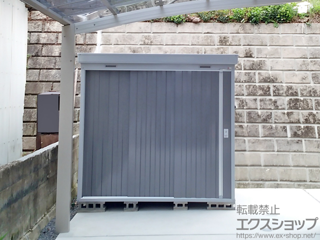 広島県広島市のの物置・屋外倉庫 ネクスタ 一般型（NXN-30S PG） 施工例