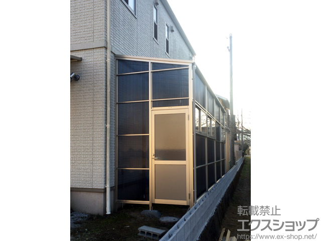 岡山県真庭市ののストックヤード ストックヤードII 両側ドア付きタイプ 積雪〜20cm対応 施工例