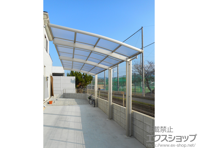 奈良県桜井市ののカーポート レイナポートグラン 延長　積雪〜20cm対応 施工例