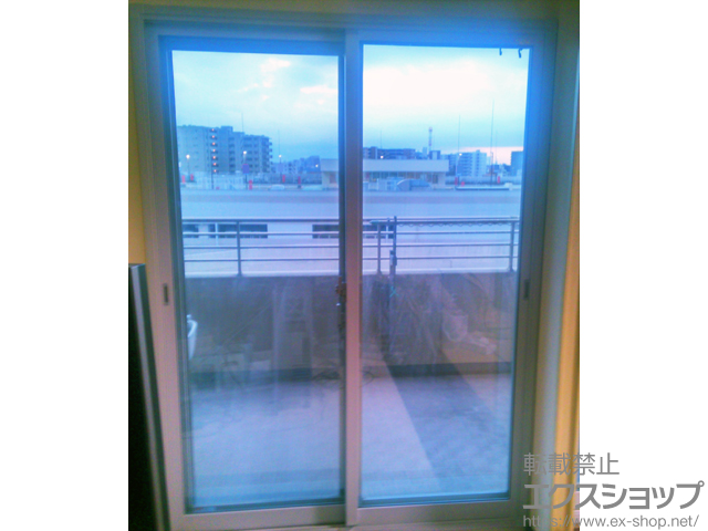東京都葛飾区のの二重窓（内窓） インプラス ダストバリア仕様 引違い窓 2枚建 施工例