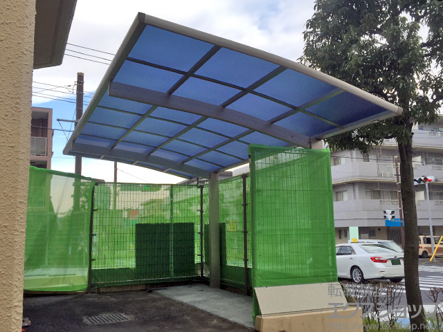 神奈川県横浜市ののカーポート プレシオスポート 積雪〜20cm対応 施工例