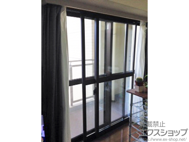 兵庫県神戸市のの二重窓（内窓） インプラス ダストバリア仕様 引違い窓 2枚建 施工例