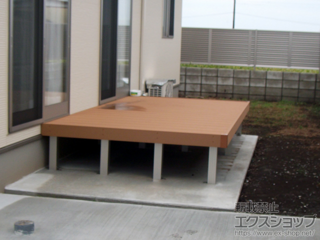 宮崎県児湯郡都農町ののウッドデッキ マージウッドデッキ 施工例