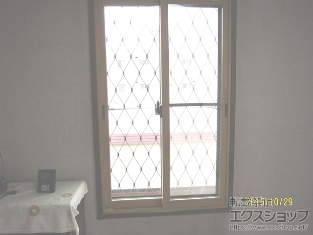 千葉県松戸市のの二重窓（内窓） インプラス ダストバリア仕様 引違い窓 2枚建 施工例