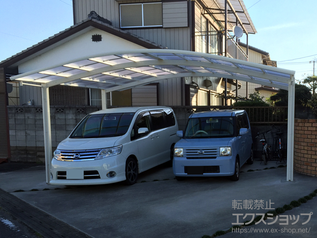 埼玉県深谷市ののカーポート レイナツインポートグラン　積雪〜20cm対応 施工例