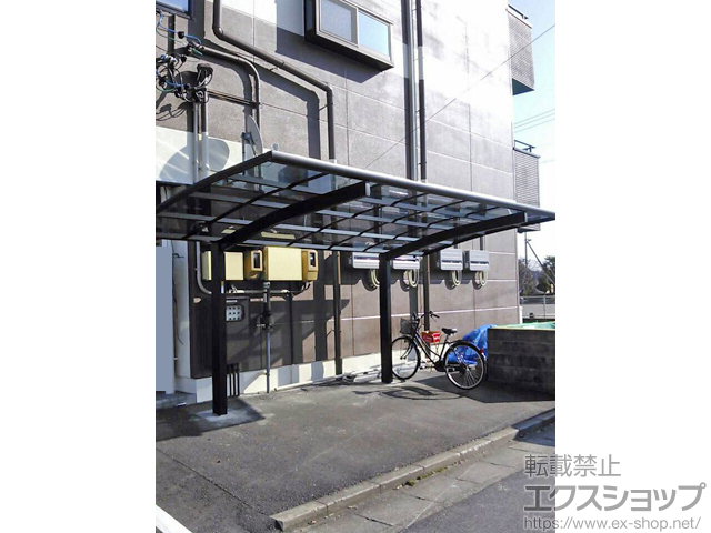 三重県鈴鹿市ののカーポート プレシオスポート 積雪〜20cm対応 施工例