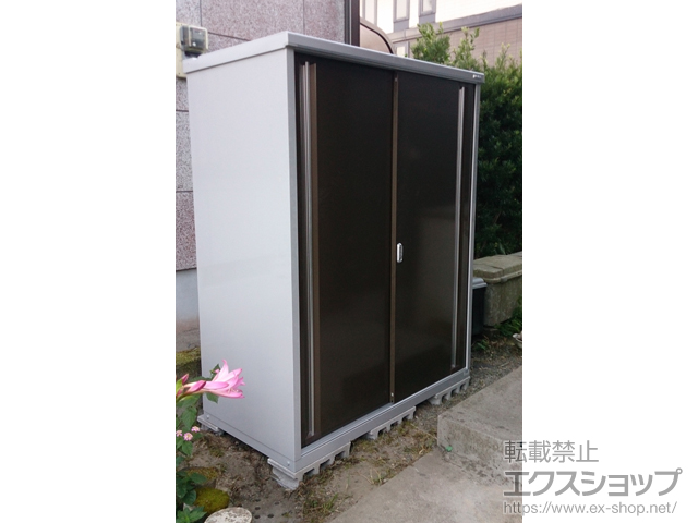 鹿児島県日置市のの物置・屋外倉庫 シンプリー 一般型(MJX-157EP) 施工例