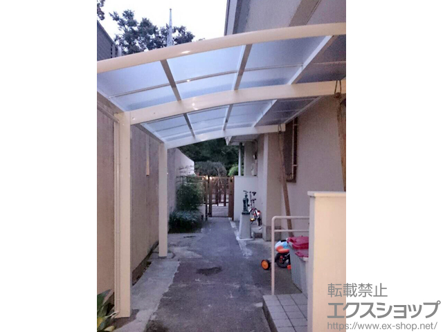 東京都世田谷区ののカーポート レイナポートグラン　積雪〜20cm対応 施工例