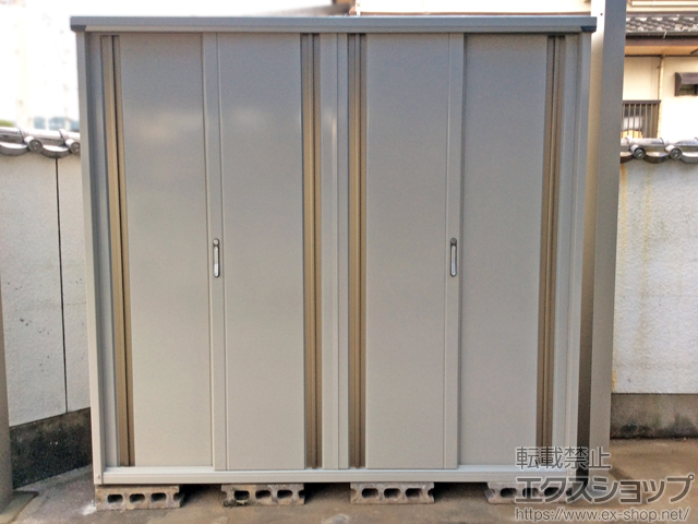 福岡県筑紫郡那珂川町のの物置・屋外倉庫 グランプレステージジャスト（M-227HF WW） 施工例