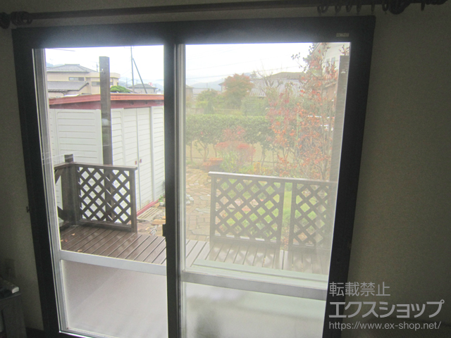 埼玉県秩父郡長瀞町のの二重窓（内窓） インプラス ダストバリア仕様 引違い窓 2枚建 施工例