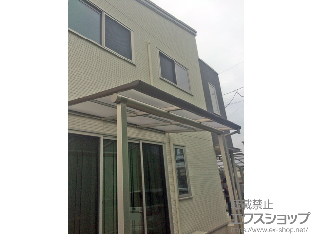 熊本県熊本市ののカーポート プレシオスポート 縦連棟 積雪〜20cm対応 施工例