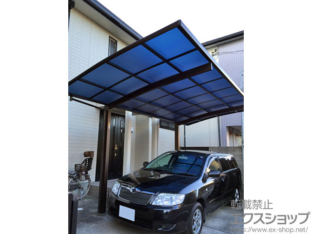 大阪府池田市ののカーポート レイナポートグラン　積雪〜20cm対応 施工例