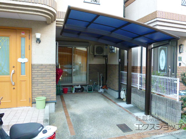 京都府京都市ののカーポート プレシオスポート 積雪〜20cm対応 施工例