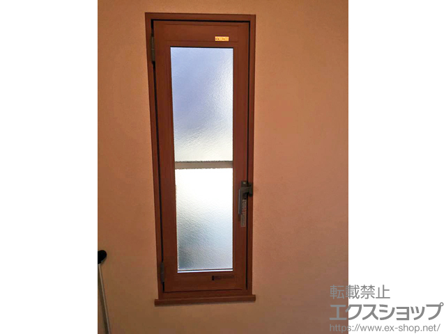 千葉県流山市のの二重窓（内窓） インプラス ダストバリア仕様 開き窓 外観右吊元 施工例