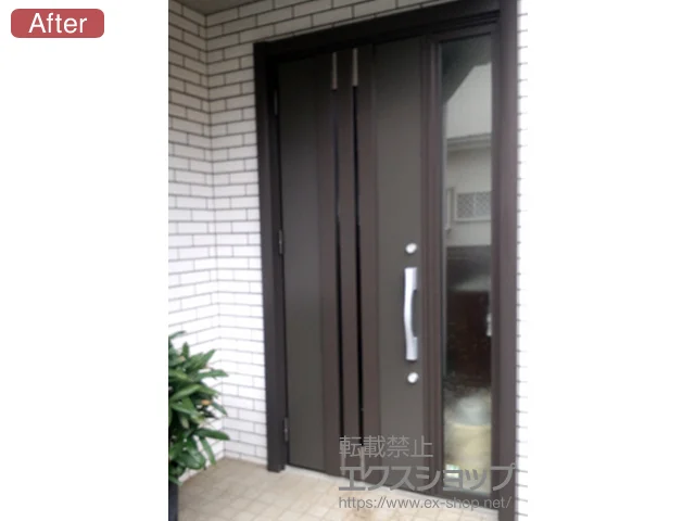 ��ʌ��є\�s��LIXIL ���N�V���i�g�X�e���j�̌��փh�A ���V�F���gII �f�MK4�d�l �Б��d�l(�����}��)L F14�^ �{�H��