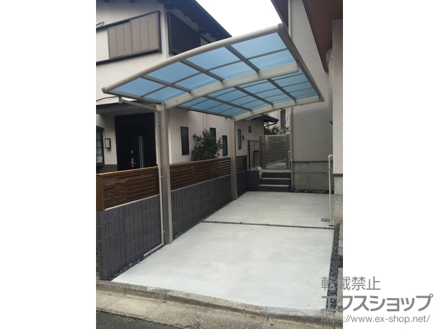神奈川県川崎市ののカーポート レイナポートグラン 積雪〜20cm対応 施工例