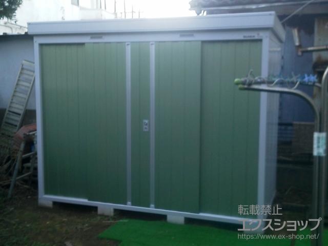 千葉県銚子市のの物置・屋外倉庫 ネクスタ 一般型（NXN-36S） 施工例