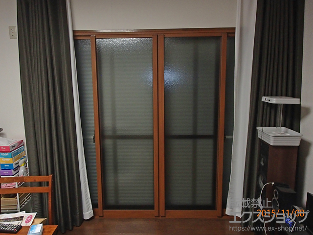 埼玉県飯能市のの二重窓（内窓） インプラス ダストバリア仕様 引違い窓 4枚建 施工例