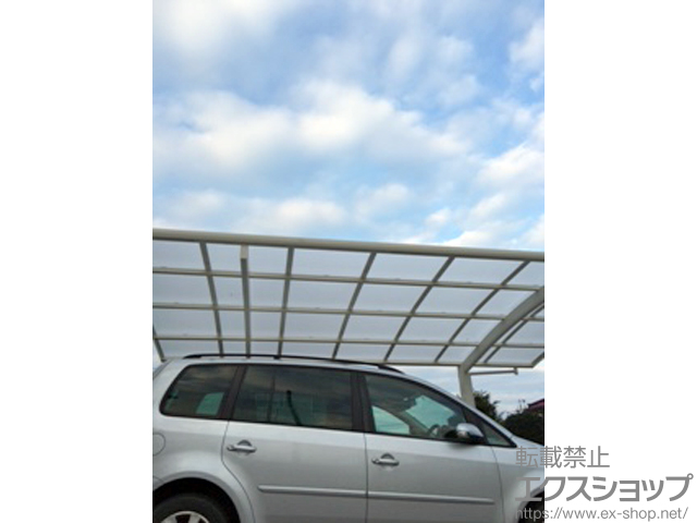 埼玉県入間郡越生町ののカーポート レイナポートグラン　積雪〜20cm対応 施工例