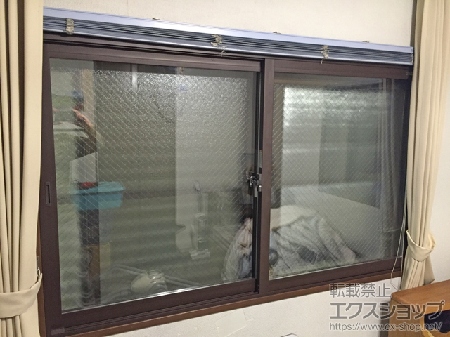 埼玉県久喜市のの二重窓（内窓） インプラス ダストバリア仕様 引違い窓 2枚建 施工例