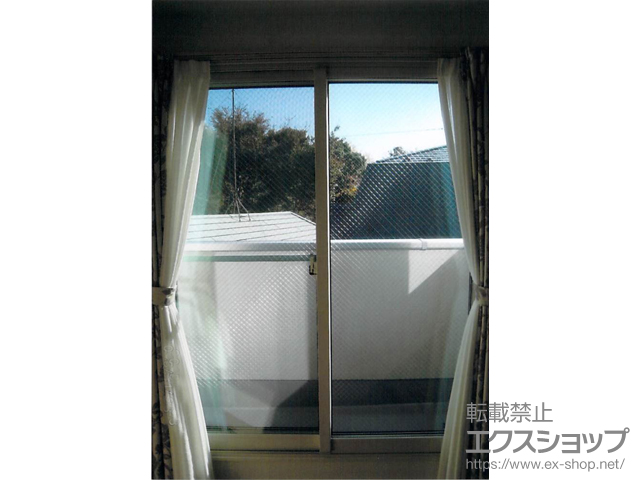 東京都中野区のの二重窓（内窓） インプラス ダストバリア仕様 引違い窓 2枚建 施工例