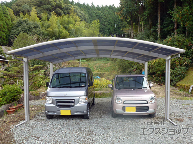 佐賀県武雄市ののカーポート レイナツインポートグラン　積雪〜20cm対応 施工例