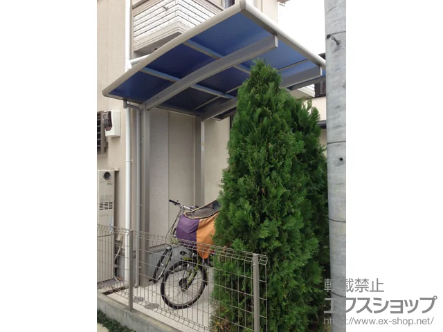 東京都調布市のYKKAPのサイクルポート・自転車置き場 レイナポートグランミニ 積雪～20cm対応 施工例