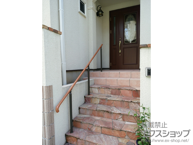 神奈川県横浜市ののフェンス・柵 グリップライン 歩行補助手すり 樹脂タイプ 施工例