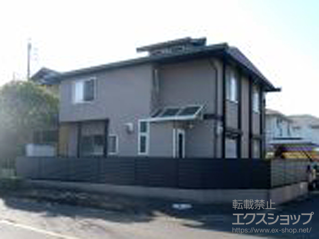 愛知県小牧市ののフェンス・柵 レスティナフェンス5型 自由柱 施工例