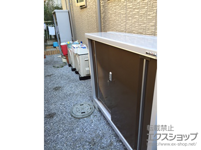 東京都西東京市のの物置・屋外倉庫 シンプリー 一般型（MJX-134B TB） 施工例
