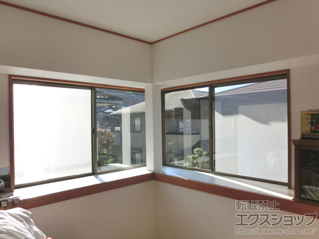 静岡県三島市のの二重窓（内窓） プラマードU 引違い窓 2枚建 施工例