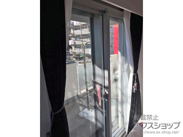 神奈川県厚木市のの二重窓（内窓） インプラス ダストバリア仕様 引違い窓 2枚建 施工例