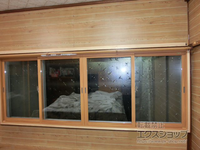 滋賀県大津市のの二重窓（内窓） インプラス ダストバリア仕様 引違い窓 4枚建 施工例