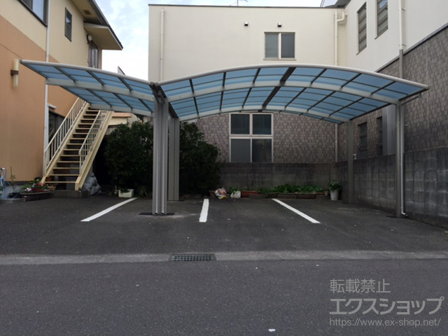 宮崎県都城市ののカーポート レイナツインポートグラン　積雪〜20cm対応 施工例