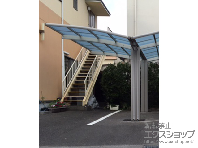 宮崎県都城市ののカーポート レイナポートグラン　積雪〜20cm対応 施工例