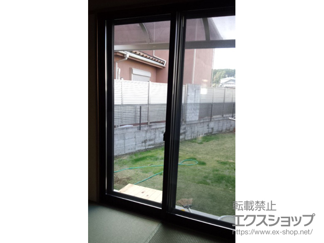 大阪府箕面市のの二重窓（内窓） インプラス ダストバリア仕様 引違い窓 2枚建 施工例