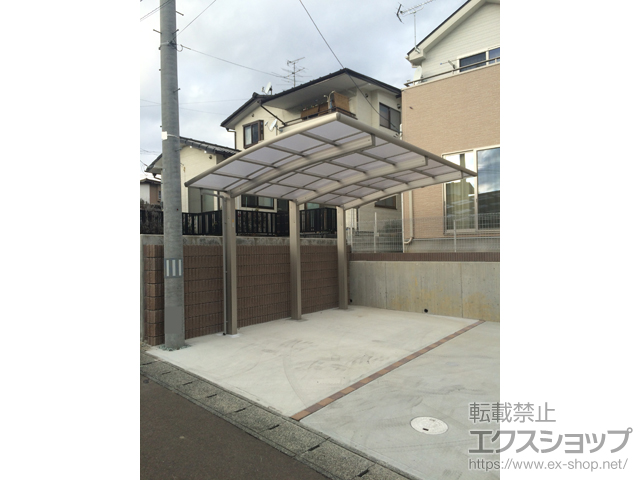 宮城県仙台市ののカーポート レイナポートグラン50 積雪〜50cm対応 施工例