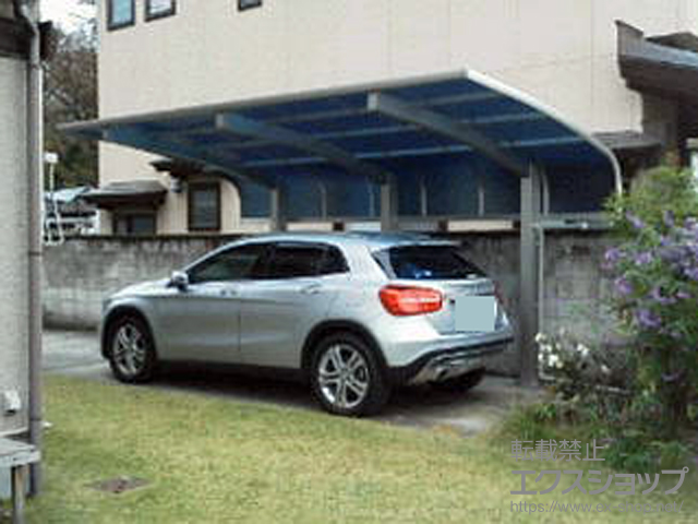 群馬県前橋市ののカーポート レイナキャップポートグラン50　積雪〜50cm対応 施工例