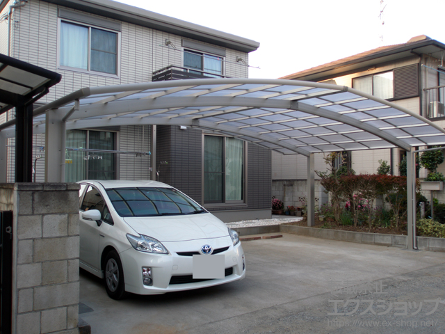 千葉県野田市ののカーポート レイナトリプルポートグラン　積雪〜20cm対応 施工例