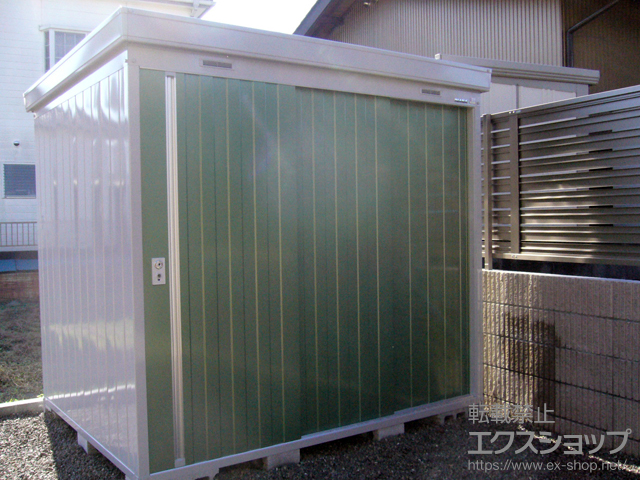 静岡県島田市のの物置・屋外倉庫 ネクスタ 一般型（NXN-40S OG） 施工例